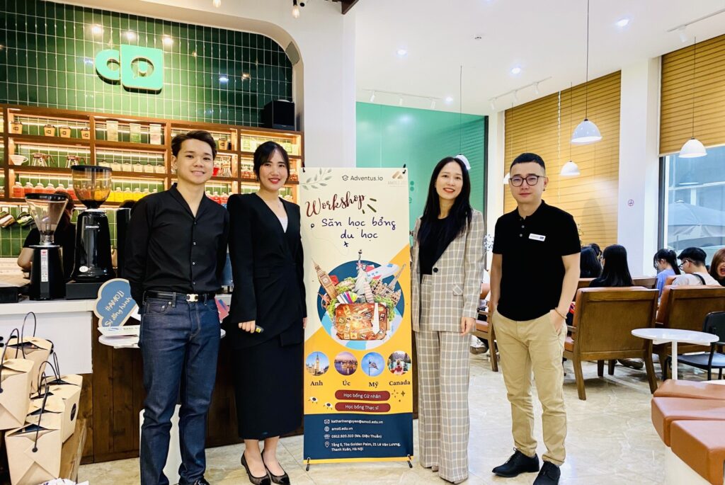 Săn học bổng toàn phần cùng AMOLI Du học – Học bổng – Định cư thông qua Workshop: “Săn học bổng Anh – Úc – Mỹ – Canada”