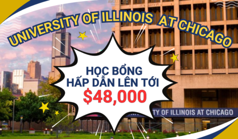 Học bổng lên tới $48,000 của University of Illinois at Chicago