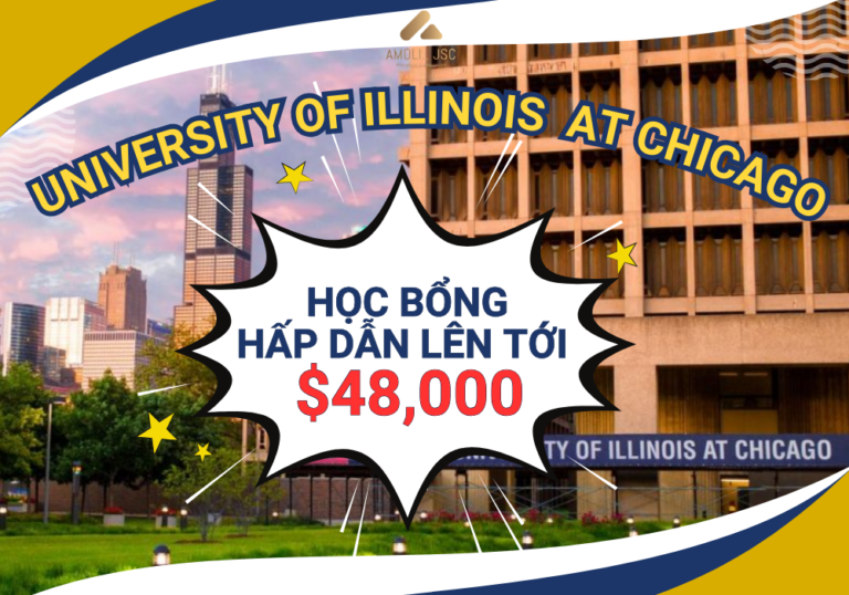 Học bổng lên tới $48,000 của University of Illinois at Chicago