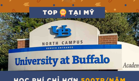 University of Buffalo - Trường Đại học top 100 US với học phí cực rẻ