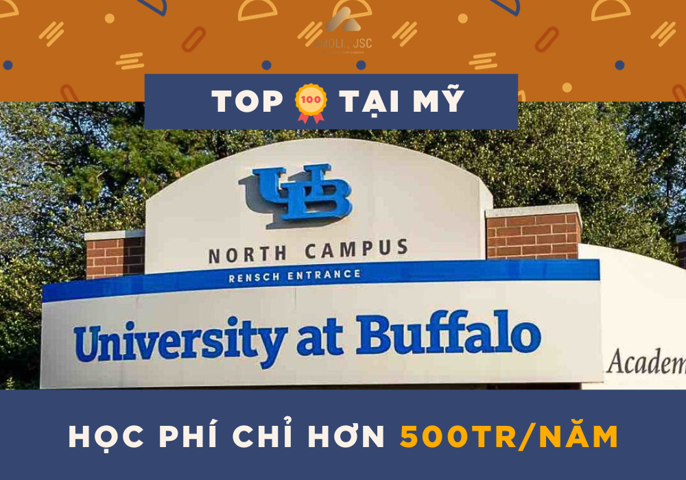 University of Buffalo - Trường Đại học top 100 US với học phí cực rẻ