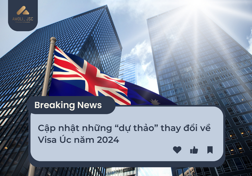 Cập nhật những "dự thảo" thay đổi về Visa Úc năm 2024