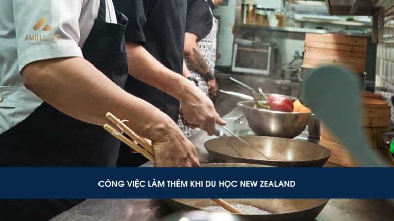 Top 7 công việc làm thêm khi du học New Zealand dành cho sinh viên quốc tế