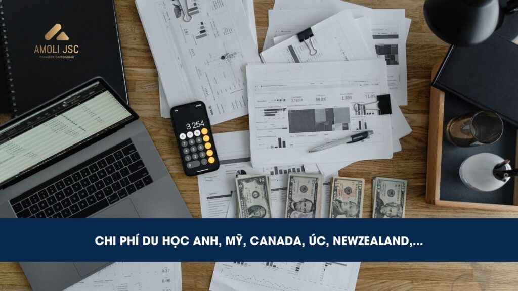 [2025] So sánh chi phí du học các nước cập nhất mới nhất